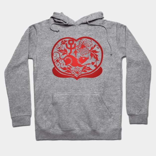 Chinese Zodiac ver.2 Rat in Red Hoodie by Takeda_Art